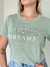 Camiseta Feminina Estonada Dreams Verde Uzzy Algodão - comprar online