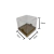 10 Caixas para Mini Bolo e Panetone 500g - 15x15x15 | Tampa Acetato (Pet) 0.15mm - comprar online