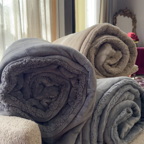 Acolchado Edredon Flannel Corderito Twin 1 plaza 1/2 - comprar online