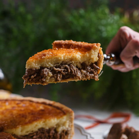 Torta de carne de sol cremosa - comprar online