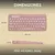 Teclado Logitech K380S Bluetooth Rose - Pebble Keys 2 - comprar online