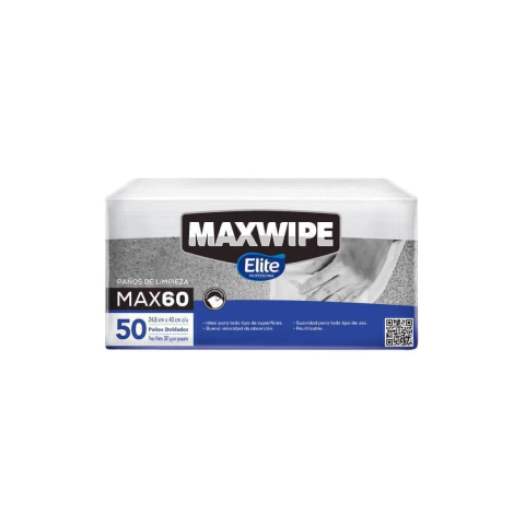Elite Maxwipe Paños Doblados x50u - comprar online