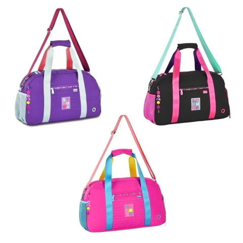 Bolsa Esportiva/Mala de Viagem Infantil e Juvenil- LULUCA