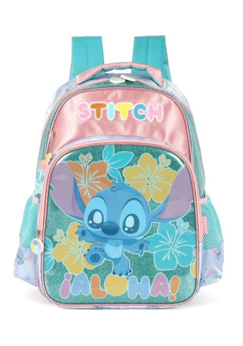 Mochila de Costas Pequena Infantil Aloha Stitch - comprar online