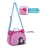 Kit Mochila Rodinha Luluca Pandinha Lancheira Estojo 2026 Rosa-chiclete Luluca - loja online