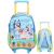 Mochila de Rodinhas com Alça Costas 16 Bluey X Praia Escolar+Estojo na internet