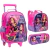 Kit Escolar Mochila Lancheira Estojo Emilly Vick Katlen Rosa