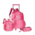 Kit Mochila de Rodinhas Pricess Castelo Luzes Que Piscam Original Completo na internet