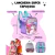 Kit Mochila Escolar Infantil de Rodinhas Menina Bolsa Resistente Impermeável Com Lancheira e Estojo Unicórnio Oficial - Diva Import