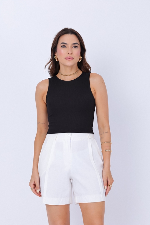 Cropped Regata Canelado