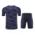 Kit Treino adulto - Camisa e Shorts - Seleção Inglaterra Nike 24/25 - Azul com detalhes em vinho e roxo - comprar online