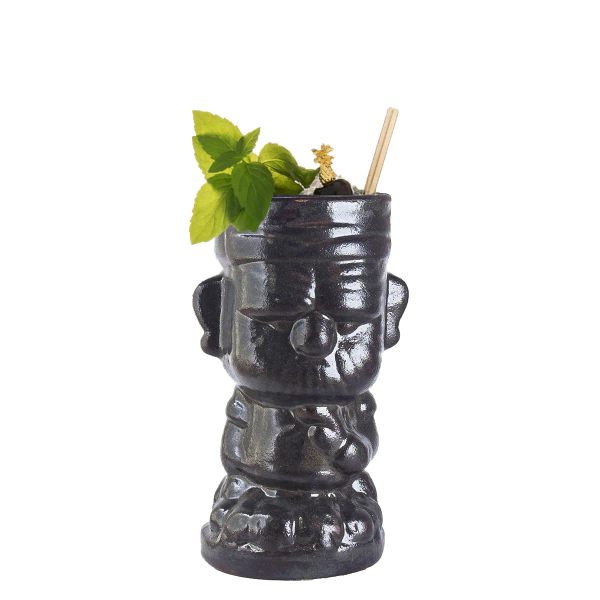 Vaso Tiki Tupuna: El Encanto de la Cerámica Artesanal