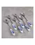 CUCHARA TE FLOR AZUL SET X 4 en internet