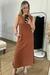 Vestido Midi Feminino com Recorte Lateral Barcelona na internet