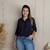 Imagem do Camisa Feminina Manga Longa Viscose Cores