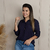 Camisa Feminina Manga Longa Viscose Cores - comprar online