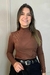 Blusa Manga Longa Canelada - comprar online
