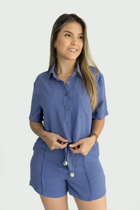 Conjunto Shorts Cropeed - comprar online