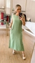 Vestido Midi Feminino com Recorte Lateral Barcelona - comprar online