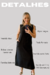 Vestido Midi Feminino com Recorte Lateral Barcelona na internet