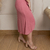 Vestido Linho Midi