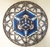 CUBO DE METATRON (GRADIENTE AZUL, BRANCO E VERNIZ)