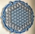FLOR DA VIDA (GRADIENTE AZUL)