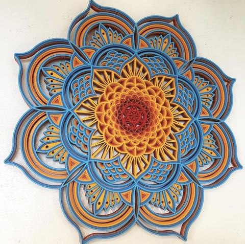 SELF LOVE (GRADIENTE VERMELHO, LARANJA E AZUL)