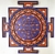 SHRI YANTRA (GRADIENTE LARANJA E VIOLETA)