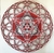 CUBO DE METATRON (GRADIENTE VERMELHO E BRANCO)