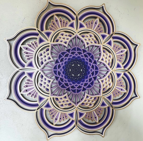 SELF LOVE (GRADIENTE VIOLETA, BRANCO E DOURADO)