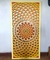 PAINEL TORUS + VIDA NOVA + CORAÇÃO É A PORTA 160X80CM (GRADIENTE LARANJA E AMARELO)