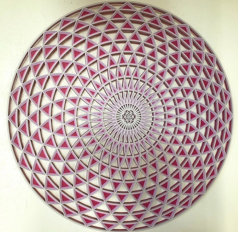 TORUS (GRADIENTE ROSA E CINZA)