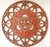 CUBO DE METATRON (LARANJA MARTE E DOURADO)