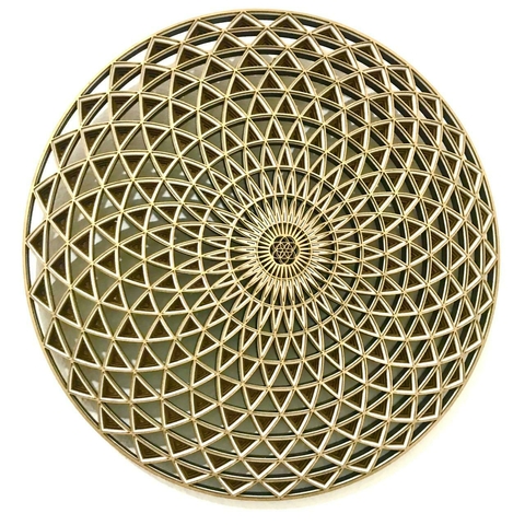 TORUS (VERNIZ, BRANCO E DOURADO)