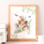 Quadro Cogumelo e Fadas Boho