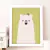 Quadro Urso Minimalista - comprar online
