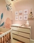Quarto jardim terroso - combo de quadros - comprar online