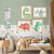 Quarto Dinossauros Aquarela - Mundim Infantil | Decoração Infantil | Personalizados
