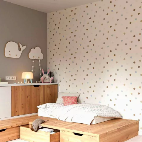 Adesivo Bolinhas Poá Terroso