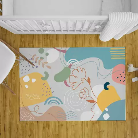 Tapete Formas candy colors - playmat - Retangular