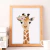 Quadro Girafa Flores - comprar online