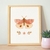 Quadro Borboleta boho