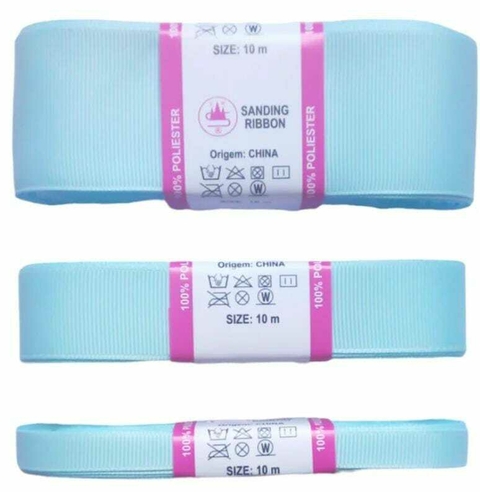 GORGURÃO LISO SANDING 5 METROS COR 48 AZUL PISCINA