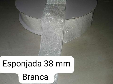 FITA ESPONJADA BRANCA 38 MM - 1 METRO - comprar online