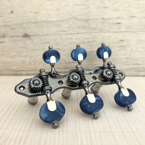 TARRAXA VIOLAO 6 M M3LTOB PGB SEO STA - E03 - Resina Safira Azul