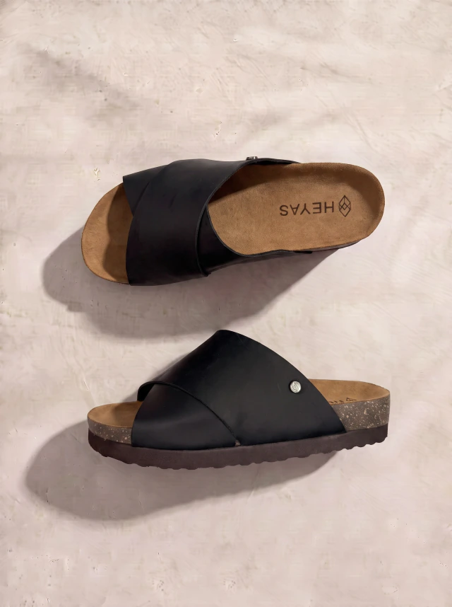 Zueco Lombok Negro HEYAS