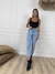 Jeans Mom Becca Sky By Cataleia - comprar online