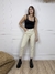 Jeans Mom Becca Beige By Cataleia - comprar online