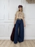 Jeans Super Wide Leg Rebeca Blue By Cataleia - Cataleia
